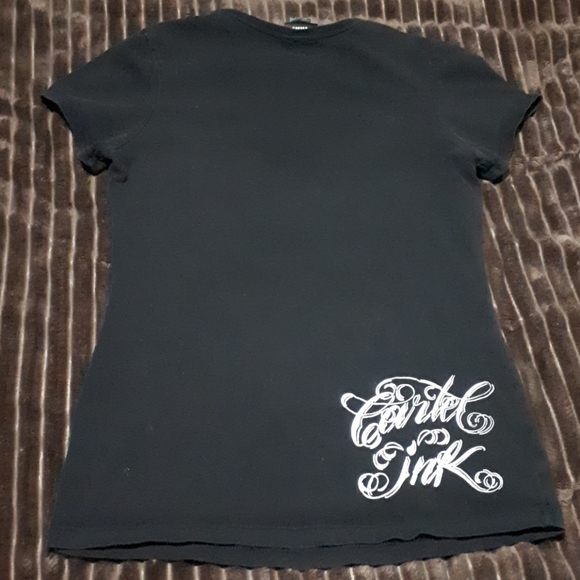 "Live Fast Die Pretty" Skull T-shirt - Picture 4 of 5